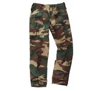 Youths/Kids Military Combat Cargo Trousers - Camo (9-10 Years, Woodland)