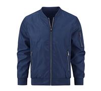 YOUTHUP Men's Bomber Jacket Lightweight Casual Summer Sports Jackets