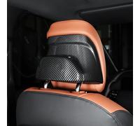 YOUTOOCAR 4PCS Car Headrest Rear Side Covers Compatible with Kia Sportage 2023-2026 Accessories (Carbon Fiber Pattern)