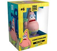 Youtooz I Have 3 Dollars, 4" Patrick Collectible Figure, Based on Funny Internet Meme, High Detailed Collectible Figure - Spongebob Squarepants Collection Based on Cartoon TV Series, Green