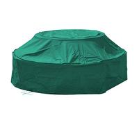 YOUTTOO 180x76cm 8 Seater Round Picnic Table Cover Outdoor Waterproof Heavy Duty Dust Protector