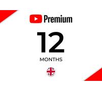 YouTube Premium 12 Months Subscription - UNITED KINGDOM