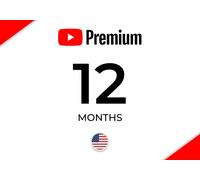YouTube Premium 12 Months Subscription - UNITED STATES
