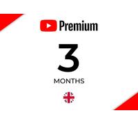 YouTube Premium 3 Months Subscription - UNITED KINGDOM