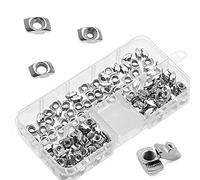 YouU 2020 Series M3 M4 M5 European Aluminum Extrusions Slim T-Nut Hammer Head Fastener Nut Assortment Kit Wrench 150Pcs