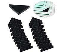 YouU Corner Protectors - Shape Triple-cornered Glass Table Corner Protector Cushion Ceramic Tile wrap Angle Plastic Bathroom Lens Right Angle 20 Pcs (6mm x 50mm)