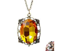YouU The Vampire Necklace Sticker Set Bonnie Bennett Katherine Necklace for Fans Cosplay Costume Jewelry Total 21 pcs