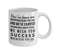 You've been an inspiration Mugs Cup, Leaving Gifts for Colleagues Boss Friends Men Women - MG0029