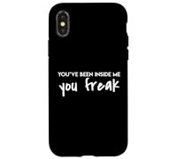 You've Been Inside Me You Freak Island Love Funny Quote Iris Case for iPhone X/XS