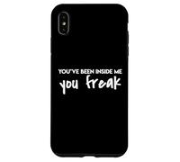 You've Been Inside Me You Freak Island Love Funny Quote Iris Case for iPhone XS Max