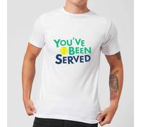 You've Been Served T-Shirt - White - 5XL - White