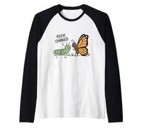 You've Changed Butterfly Raglan Baseball Tee