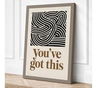 You've Got This Minimalist Canvas Wall Art Print 24x16 Inch (61 x 41 cm)