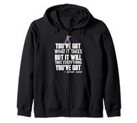You've Got What It Takes Qigong Coach Quote Zip Hoodie