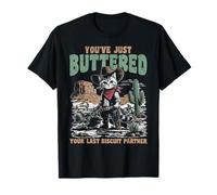 You've Just Buttered Your Last Biscuit Partner Cowboy Cat T-Shirt