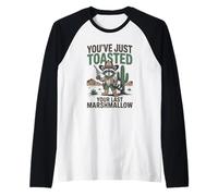 You've Just Toasted Your Last Marchmallow Animal Raglan Baseball Tee