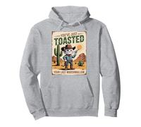 You've Just Toasted Your Last Marchmallow Funny Cowboy Cat Pullover Hoodie