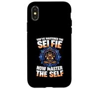 Youve Mastered The Selfie Now Master The Self Yoga Case for iPhone X/XS