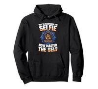 Youve Mastered The Selfie Now Master The Self Yoga Pullover Hoodie