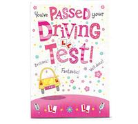 You've Passed Your Driving Test - Pink Congratulations Card