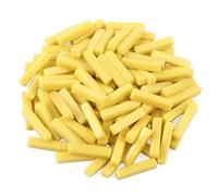 Youway Style Mosaic Tiles for Crafts Bulk, 150g Glass Pieces, Yellow Strips Shapes for Adults, Garden Kit (Yellow)
