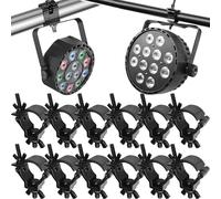 YouXiaor Quick Buckle Stage Lighting Clamp, 12 Truss Clips, 48-51 mm Stage Lighting Hook Clamp Truss Pickup Aluminium Alloy Stage Lighting Clamp 100 kg Load Capacity