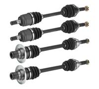 YOUXMOTO Front+ Rear CV Axle for Suzuki King Quad 2007-2010 450 9LT-A450X, 2011-2018 500 AXi (LT-A500), 2008 2009 2011-2018 Quad 750 AXi Power Steering Drive Half Shaft