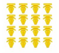 YouXunGS 20 Pcs Front Wheel Arch Flare Trim Moulding Clips, Yellow Replacement Clips OEM 30622764 30640897 Compatible with Volvo V60 XC60 XC90 2016-On