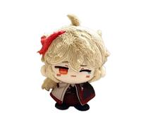 Youxy Anime Plush Diluc/Venti/ZhongLi Figure Sitting position Mini Pendant 12CM Anime Cartoon PP Cotton Soft Stuffed Bag Decoration for Gamer Fans
