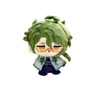 Youxy Anime Plush Diluc/Venti/ZhongLi Figure Sitting position Mini Pendant 12CM Anime Cartoon PP Cotton Soft Stuffed Bag Decoration for Gamer Fans