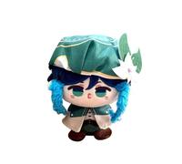 Youxy Anime Plush Diluc/Venti/ZhongLi Figure Sitting position Mini Pendant 12CM Anime Cartoon PP Cotton Soft Stuffed Bag Decoration for Gamer Fans