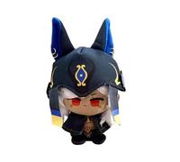 Youxy Anime Plush Diluc/Venti/ZhongLi Figure Sitting position Mini Pendant 12CM Anime Cartoon PP Cotton Soft Stuffed Bag Decoration for Gamer Fans