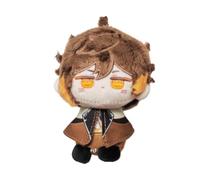 Youxy Anime Plush Diluc/Venti/ZhongLi Figure Sitting position Mini Pendant 12CM Anime Cartoon PP Cotton Soft Stuffed Bag Decoration for Gamer Fans