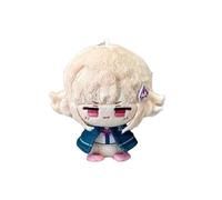 Youxy Anime Plush Nanami Chiaki Figure Sitting Figurine Mini Pendant Anime Cartoon PP Cotton Soft Stuffed Bag Decoration Collectible 12CM