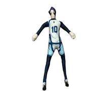 Youxy Seishiro Nagi Plush Anime Reo Mikage/Isagi Yoichi Figure Soft Stuffed Funny Pillow Throw Twistable Built-in Wire Sofa Home Decoration Gifts for Fans
