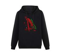 youyasi A Tribe Called Quest The Low End Theory Hoodies Long Sleeve Pullover Loose Hoody Sweatershirt Black XL