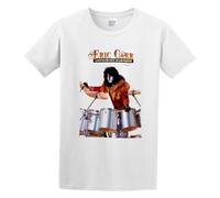 youyasi Neu Rare Eric Carr Unfinished Businnes Men Cotton Blend T-Shirt White M