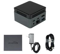 youyeetoo BY53 Mini PC, Intel N150 CPU - up to 3.6GHz, 12GB LPDDR5 4800MHz RAM, 0GB - 512GB M.2 NVME SSD, Mini Gaming PC, with USB-C DP, HDMI 2.0 4K, for Office/HTPC (BY53 (12GB + 256GB PCIE SSD))