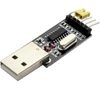 youyeetoo CH340G USB to TTL Serial Converter for Arduino and Raspberry Pi - 3.3V/5V Switchable Power Supply, STC Microcontroller Programmer, Compatible with WIN7/VISTA/MAC/LINUX