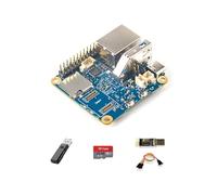 youyeetoo FriendlyElec NanoPi NEO3 Plus Mini Router, RK3528A, 1GB RAM, Single Board Computer, Gigabit Ethernet, USB 3.0, Support eMMC/OpenWrt for IoT NAS Smart Home (with 32GB TF Card, Bare Board)