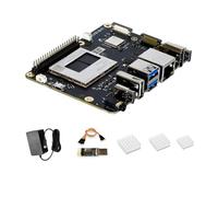 youyeetoo Rubik Pi 3 - Qualcomm QCS6490 Development Board, 12 Tops AI, 8GB RAM, 128GB UFS, Multi-OS Support, USB 3.1, for IoT and AI Projects (Power Supply Kit)