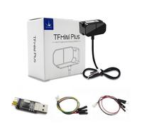 youyeetoo TFmini Plus Lidar Sensor Module Single-Point Ranging Module 0.1-12m Measurement Range Distance, for Drone Industrial Sensing Robot Smart Home Support I/O, UART and I2C