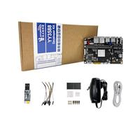 youyeetoo YY3588 AI Development Board, RK3588 Chip 8-Core ARM 6TOPs NPU, 32GB LPDDR4 RAM 256GB eMMC5.1, for Industrial Control Edge AI Smart Terminal AI Tasks (Power Kit, 16+128GB)