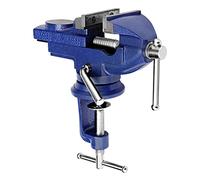 Youyijia 2.5" 65mm Bench Vice With 360 Degrees Swiveling Base - Portable Mini Table Clamp for Workbench, Workshop and Factory