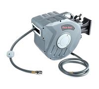 Youyijia 20m Air Hose Reel 3/8 Inch 65ft Automatic Air Line Compressor Retractable Wall Mount Tube Round Retractable Rewind Tool for Compressed Air Hose