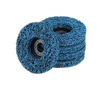 Youyijia 5pcs Abrasive Disc Poly Strip Wheel Abrasive Disc Paint Rust Removal Clean Tool Angle Grinder Discs 115mm