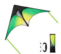 Youyijia Delta Kite for Kids & Adults Lightweight Easy Fly，Green 1PCS