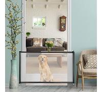 Youyijia Pet Magic Gate 110 * 72cm Portable Baby Safety Guard Gate Folding Mesh Small Dog Fence Enclosure for Indoor Outdoor Stair Hall Doorway
