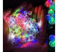 YOUYIKE Pack of 100 LED Round Balloons Lights, Mini LED Light, Flash Colourful Party Light, Warm White Wedding Light, for Birthday, Wedding, Halloween, Carnival, Christmas, Table Decoration, Party