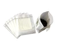 Youyue 100 Piece White Coffee Filter Paper Bags, Single Serve Disposable Drip Coffee Filter Bags, Perfect for House, Travel, Office Daily